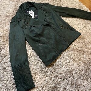 Kut from the Kloth Green Suede Jacket